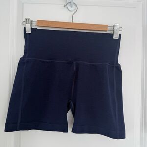 ALPHALETE | high rise gym shorts